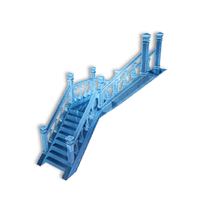 Luminous Left Corner Stairs