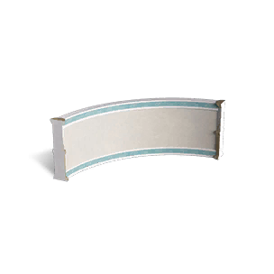 Whispering Wind Curved Half Wall · Ⅱ