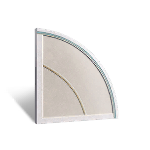 Windspeak Right Fan-shaped Wall