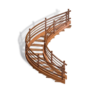 Right Florivox Spiral Staircase