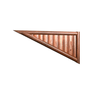 1/2 Height Florivox Inv Left-sloping Wall