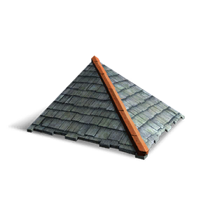 1/2 Tall Florivox Roof Corner