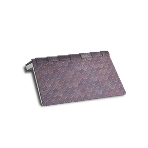 1/2 Height Beehive Tile Roof Top - Misty Purple