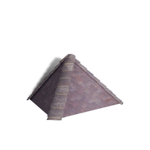 1/2 Height Honeycomb Tile Triangular Roof