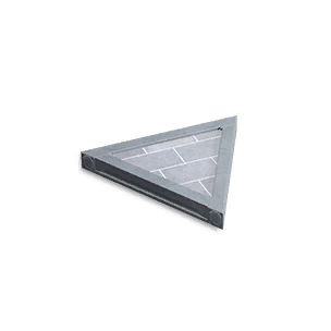 Small Courtyard Style Tri Ceiling