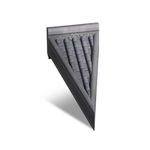 Courtyard Style Inv Tri Roof