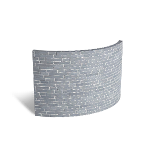 Courtyard Style Curved Wall Ⅰ