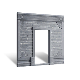 Courtyard Style Door Frame Wall Ⅰ