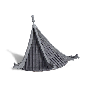 Courtyard Style Cone Roof