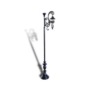 Traditional Iron Floor Lamp - Facilities in Once Human