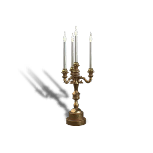 Vintage Desktop Candelabra