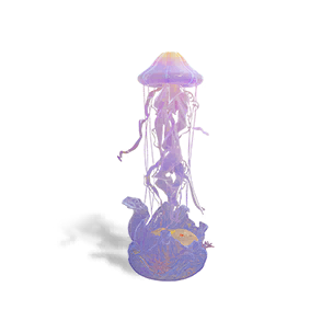 Abyssal Jellyfish Statue