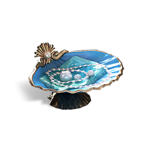 Blue Shell Jewelry Box