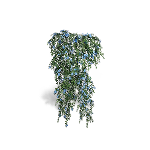 Blue Snowflake - Vines