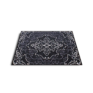 Black and White Patterned Carpet - Facilities in Once Human