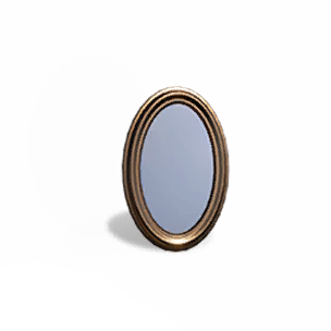 Bronze Round Mirror