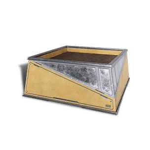 Metal Planter Box - Yellow
