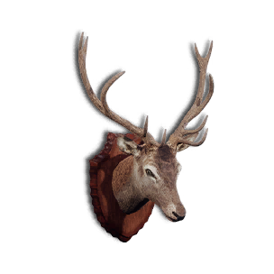 RaidZone Deer Head Statue Decoration