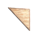 Wood Triangular Bulwark 02