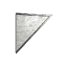 Mirrored Alloy Triangular Bulwark 02