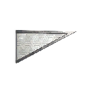 Mirrored Alloy Triangular Bulwark 04