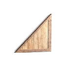 Wood Triangular Bulwark 05