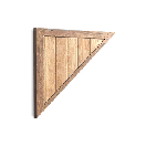 Triangular Wood Bulwark 06
