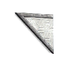 Mirrored Alloy Triangular Bulwark 06