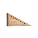 Mirrored Wood Triangular Bulwark 07