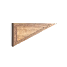 Wood Triangular Bulwark 08