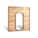 Wood Bulwark Door Frame