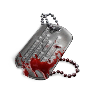 Bloody Name Tag