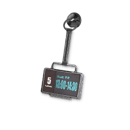 Time Name Tag