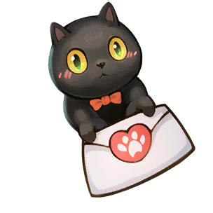 Black Cat - Love Letter Delivery