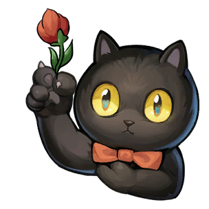 Black Cat - Rose