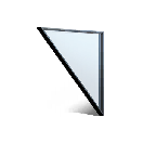 Steel Glass Inv Left-sloping Wall crafting recipe in Once Human