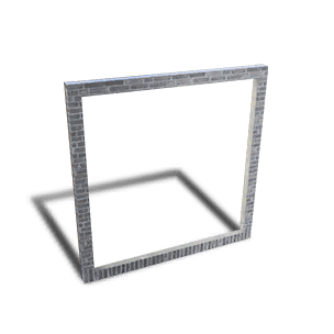 Concrete Square Frame crafting recipe in Once Human