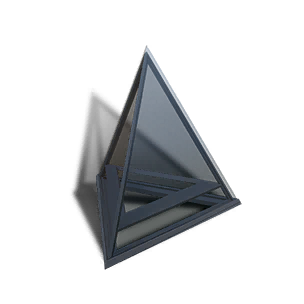 Steel Glass Triangular Pyramid Roof crafting recipe in Once Human