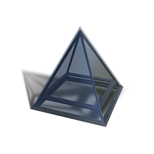 Steel Glass Rectangular Pyramid Roof crafting recipe in Once Human
