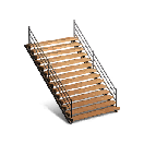 Steel & Wood Stairs 01 crafting recipe in Once Human