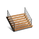 Steel & Wood Stairs 02 crafting recipe in Once Human
