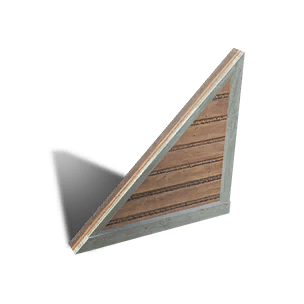 1/4 Wood Wall 03 crafting recipe in Once Human