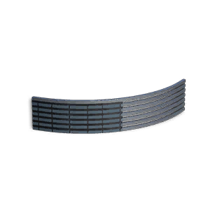 Alloy Curved Low Wall
