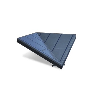Alloy Inv Roof Corner (Half)