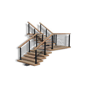 Right Reinforced Stairs 10 crafting recipe in Once Human
