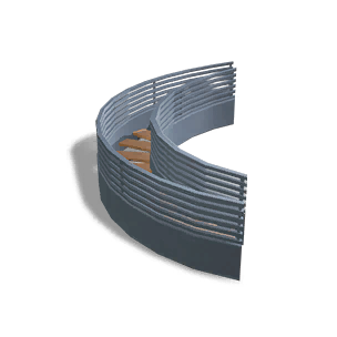 Right Steel & Wood Stairs 11 crafting recipe in Once Human