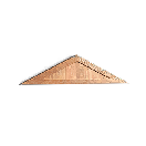 1/2 Height Densewood Wall Top Cover