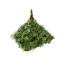 1/2 Height Densewood Triangular Pyramid Roof