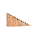 1/8 Densewood Right-sloping Wall