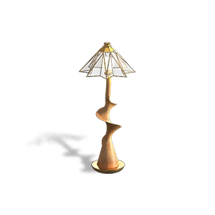 Glass Umbrella Floor Lamp crafting recipe in Once Human